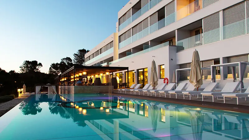Hoteles y hostales en Formentera